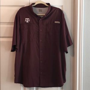 Texas Aggies fishing shirt